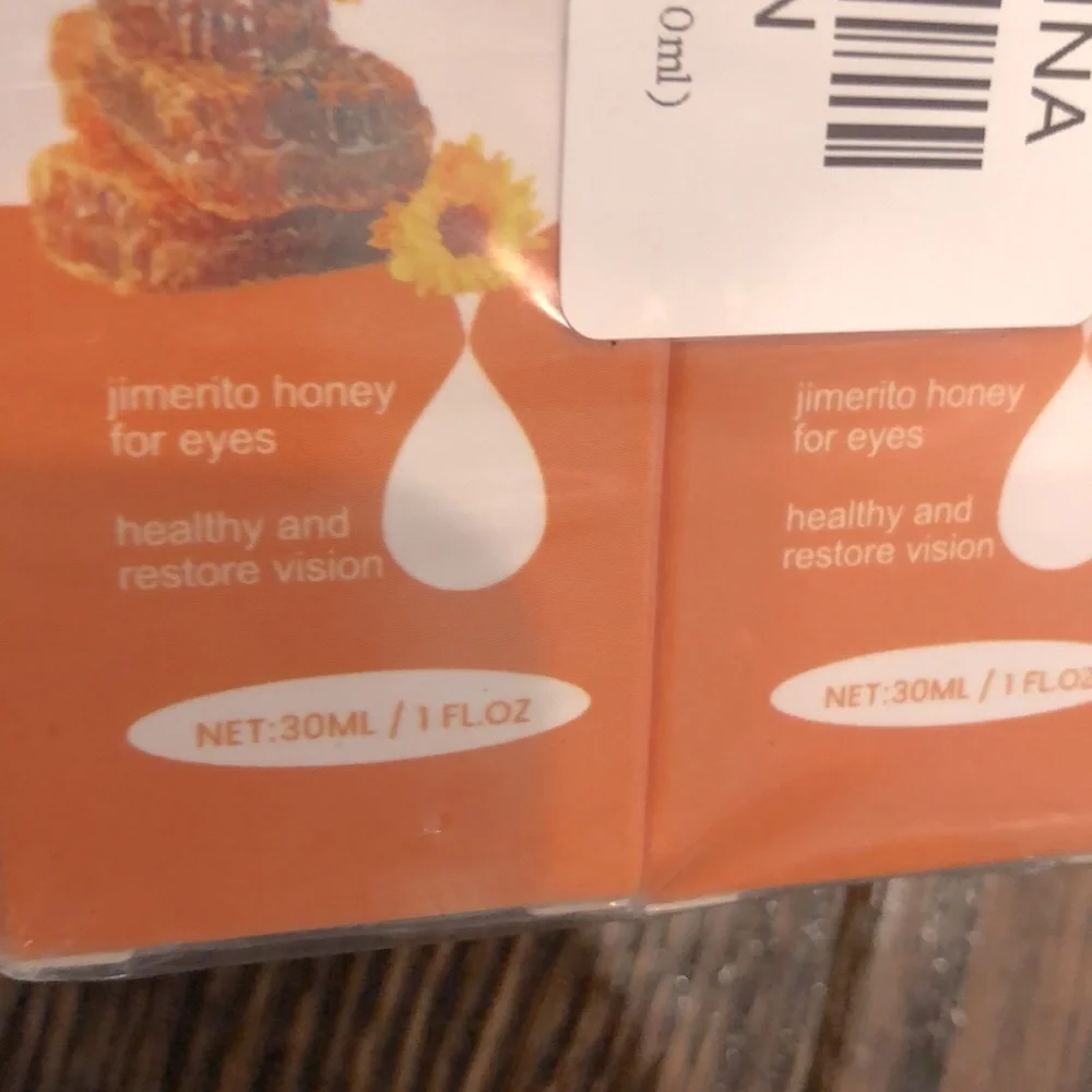 Jimento honey for eye health and vision health new in box 2 pack